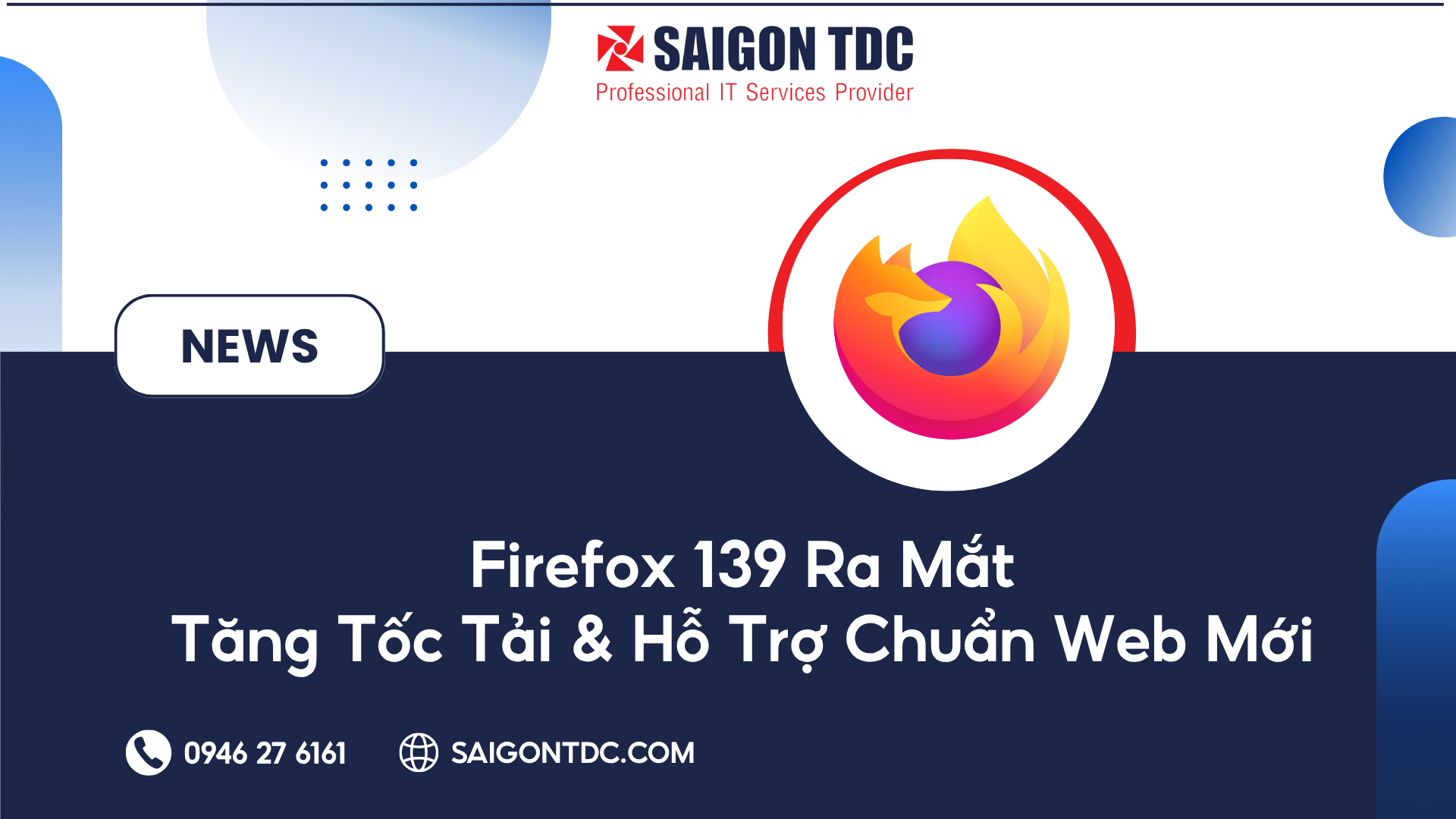 Firefox 139 Ra Mắt: Tăng Tốc Tải và Hỗ Trợ Chuẩn Web Mới