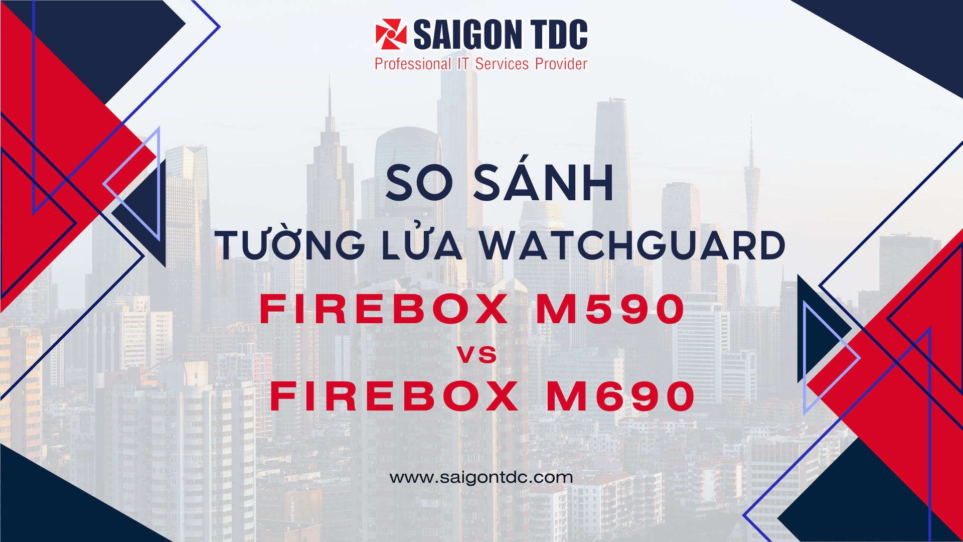 So sánh WatchGuard Firebox M590 và WatchGuard Firebox M690