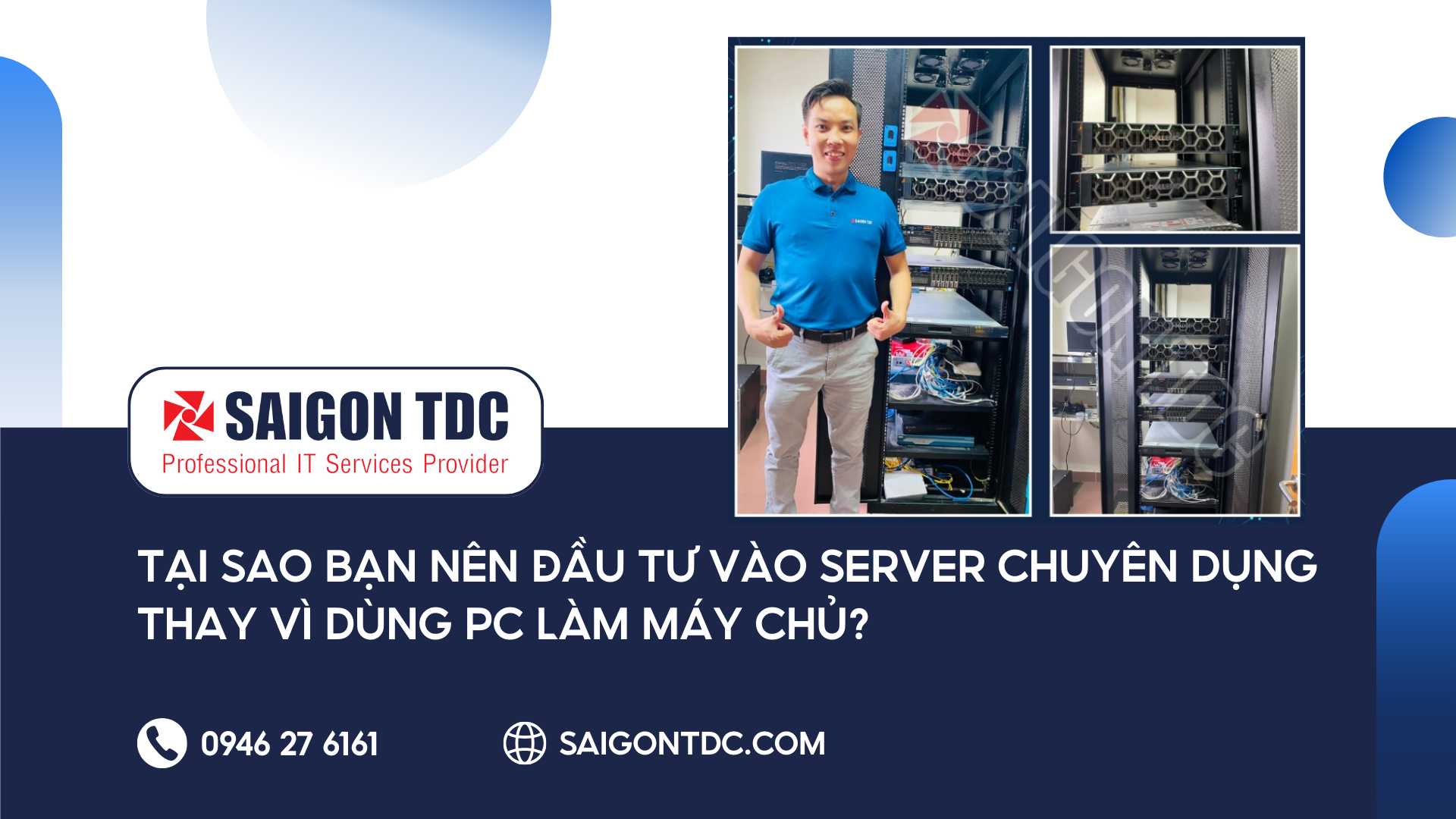 Tại Sao Nên Đầu Tư Máy Chủ Doanh Nghiệp Chuyên Dụng Thay Vì Dùng PC?