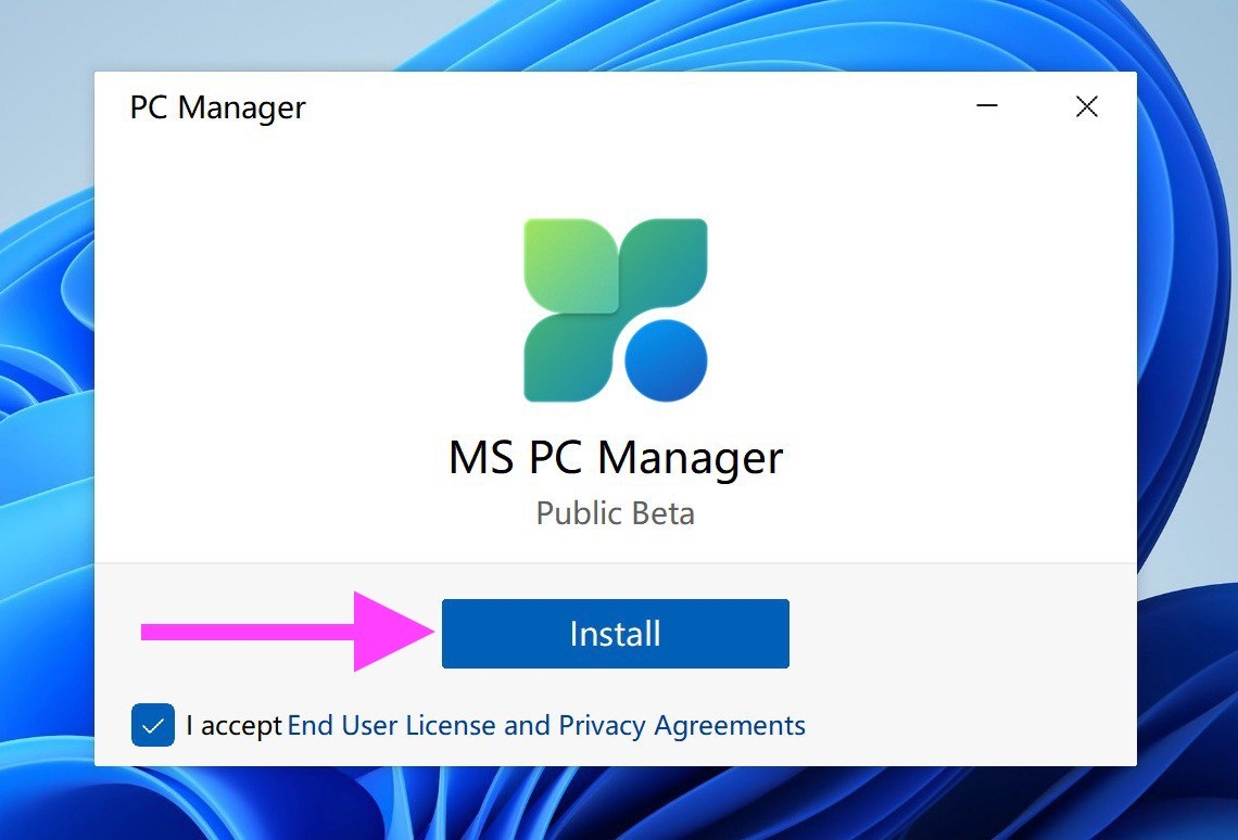 Microsoft PC Manager – 