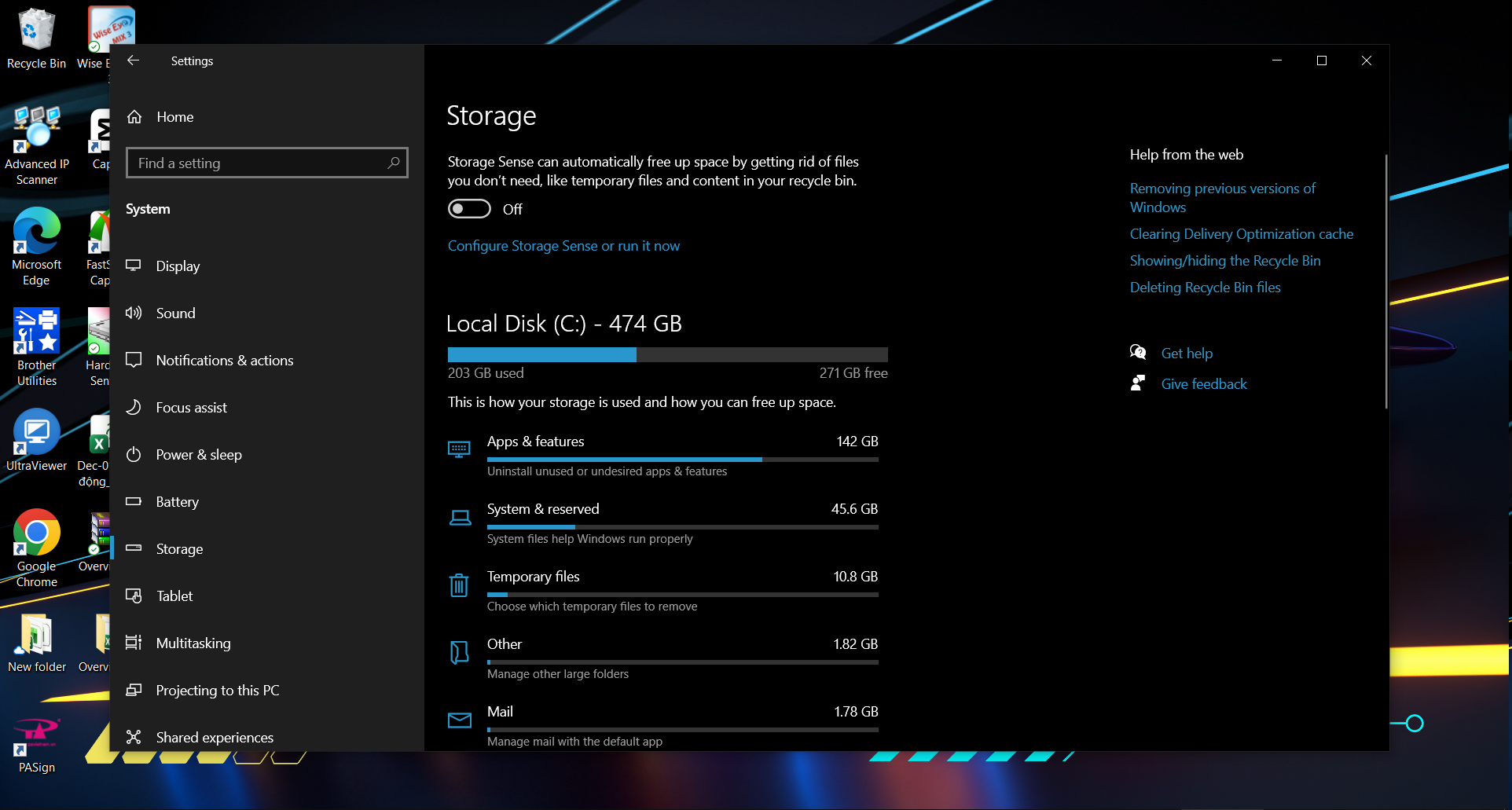 Storage Sense – 