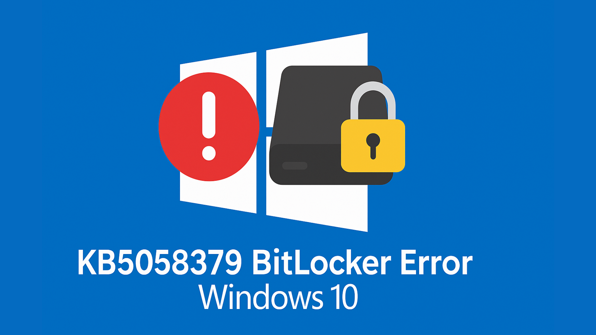 Bản cập nhật Windows 10 KB5058379 gặp lỗi BitLocker nghiêm trọng