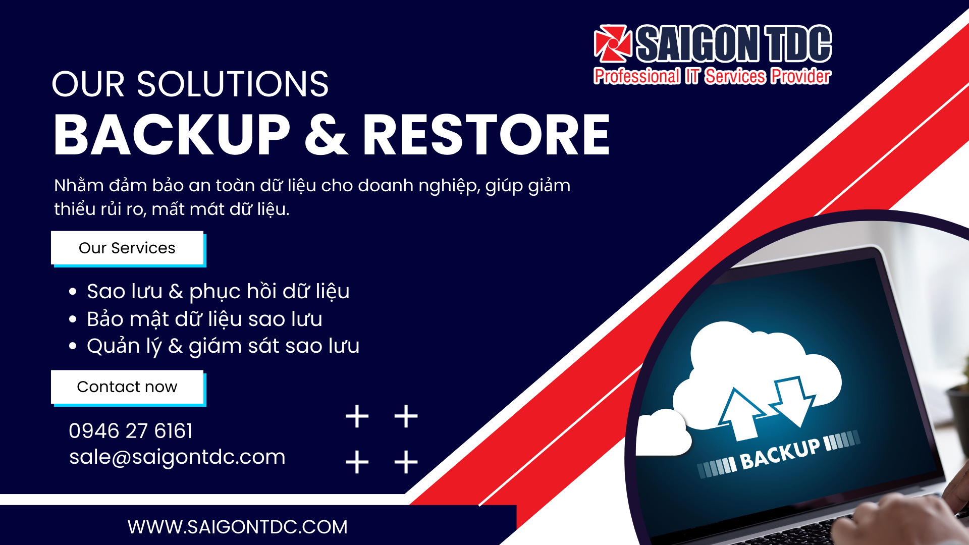 SAO LƯU VÀ PHỤC HỒI DỮ LIỆU