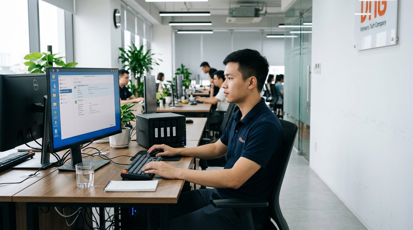 Cấu hình NAS Synology DSM 7.2 Storage Manager - quản lý dung lượng và Storage Pool