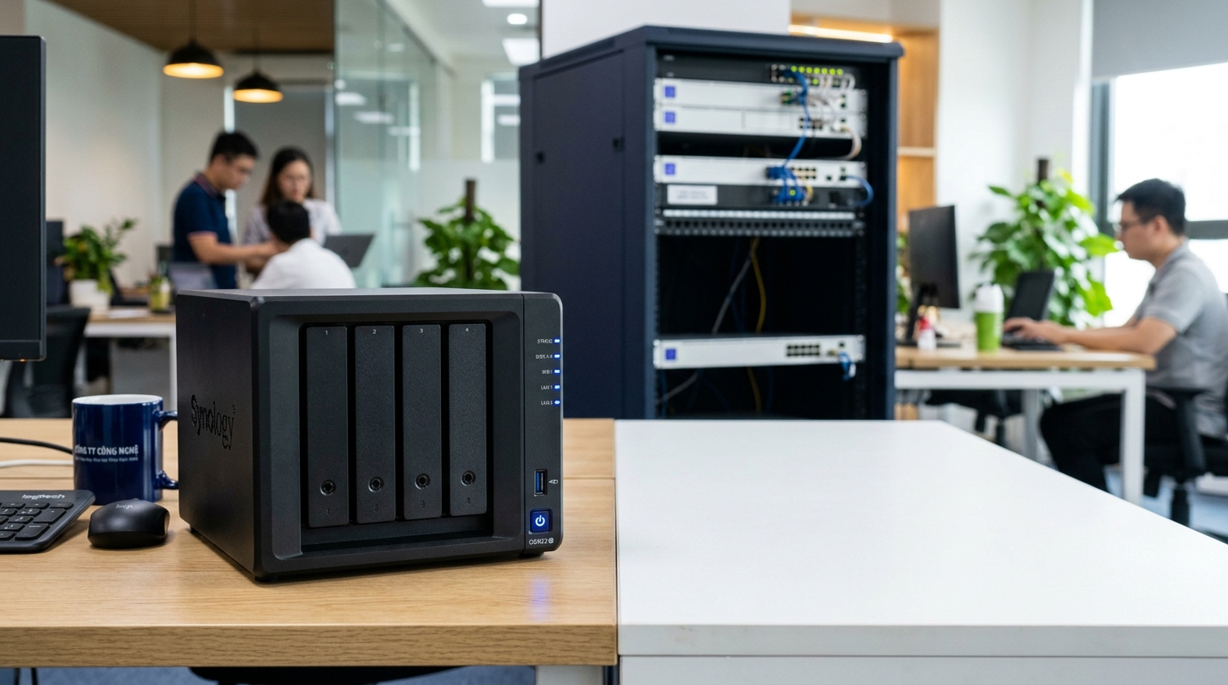 Đánh Giá NAS Synology DS925+: Giải Pháp Lưu Trữ Tối Ưu Cho Văn Phòng 20–50 Nhân Sự