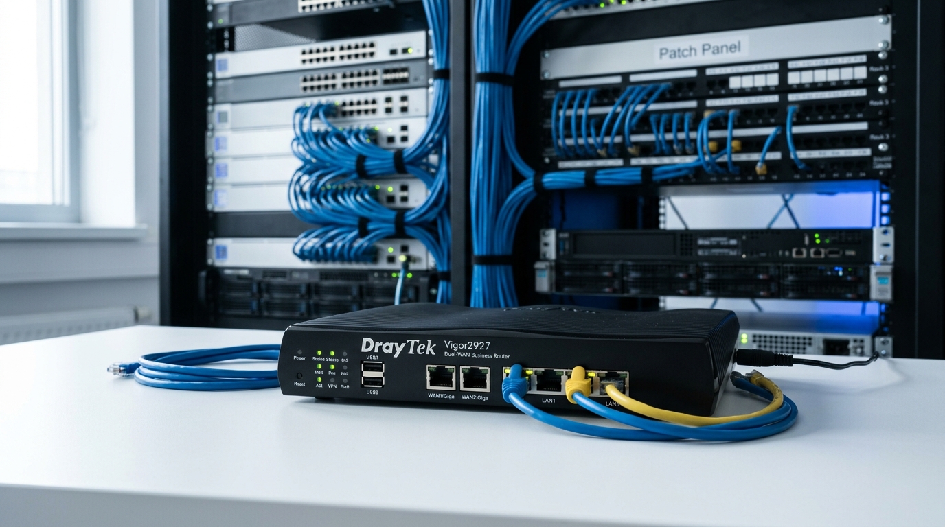 Đánh giá Router cân bằng tải DrayTek Vigor2927 cho doanh nghiệp văn phòng 100 user