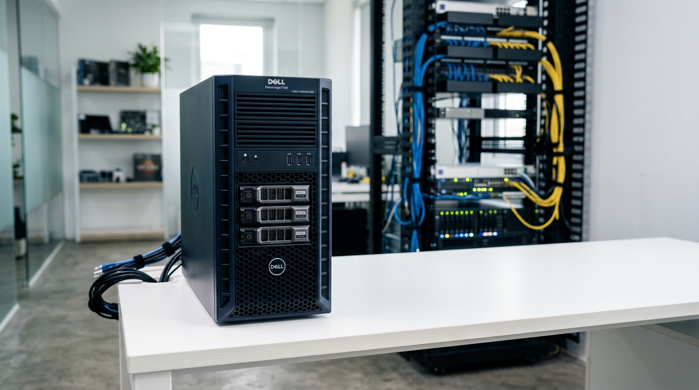 Máy Chủ Dell PowerEdge T150: Lựa Chọn Server Tháp Giá Tốt Đáng Mua Nhất Cho Doanh Nghiệp Nhỏ