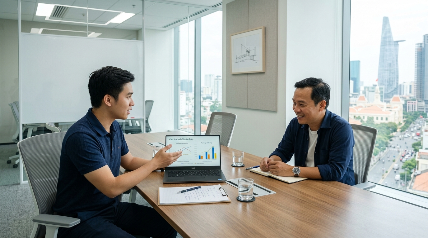 Ký kết hợp đồng IT Helpdesk với SaiGon TDC giúp doanh nghiệp tiết kiệm 50% chi phí IT