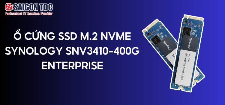 Ổ Cứng NAS Synology SSD M.2 NVMe SNV3410-400G