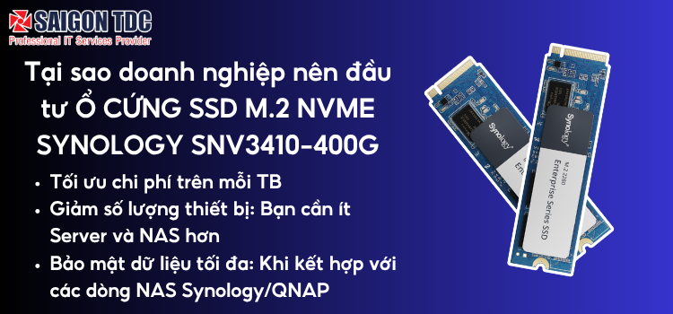 Tại Sao Nên Chọn SSD Synology Chính Hãng Thay Vì SSD Consumer