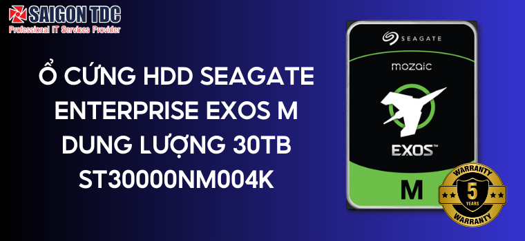 SEAGATE EXOS M 30TB (ST30000NM004K)