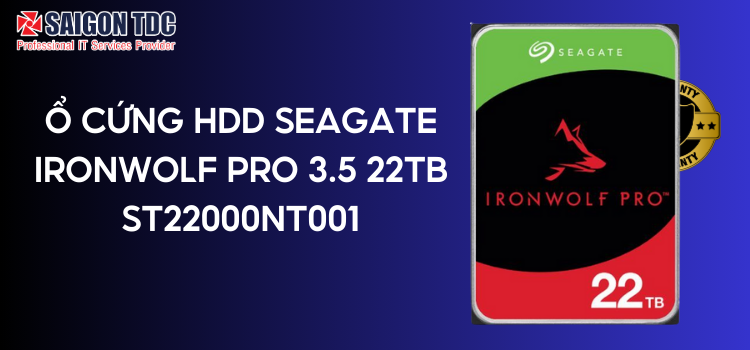 Seagate IronWolf Pro 22TB (ST22000NT001)